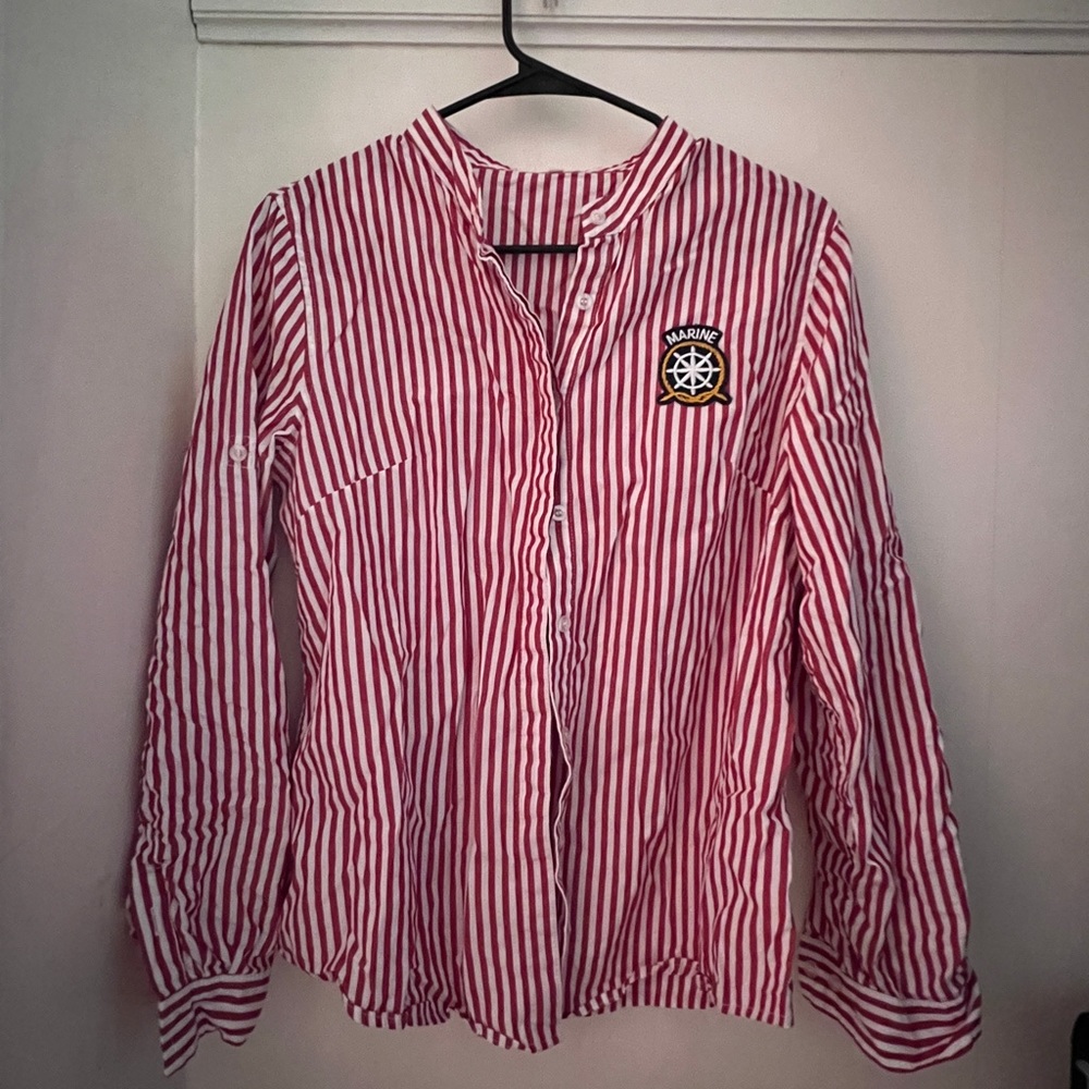 striped shirt / blouse